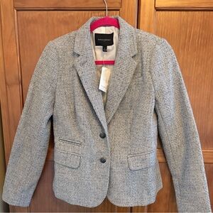 Banana Republic Light Gray Blazer Jacket New